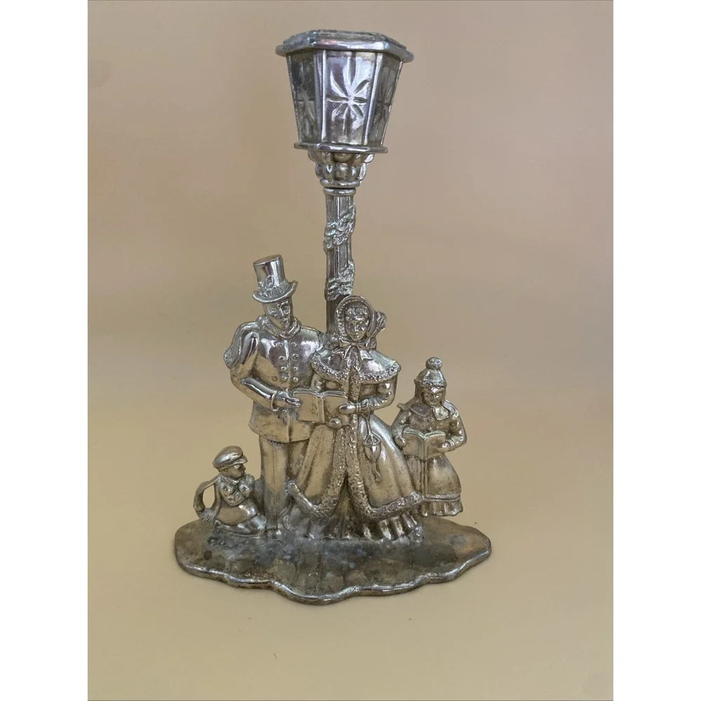 Vintage Towle Silverplate Christmas Carolers Holiday 7